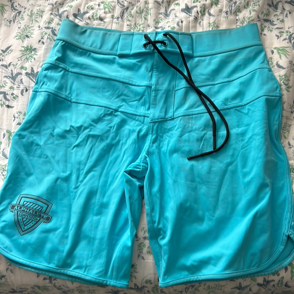 Alphalete Titan Board Short, Cayman Blue, 32